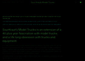 sourkrautsmodeltrucks.com