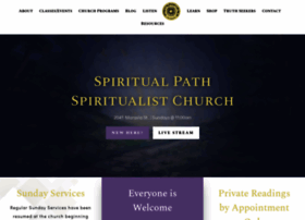 spiritualpathspiritualistchurch.org