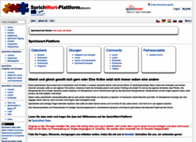 sprichwort-plattform.org