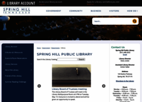 springhilllibrary.org