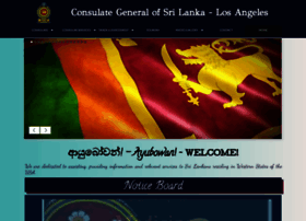 srilankaconsulatela.org