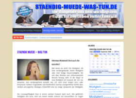 staendig-muede-was-tun.de