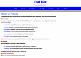 stattrek.com