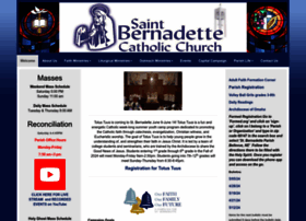 stbernadetteparish.org