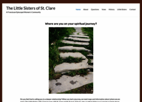 stclarelittlesisters.org