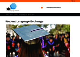 studentlanguageexchange.org