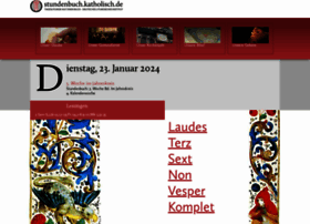 stundenbuch.katholisch.de