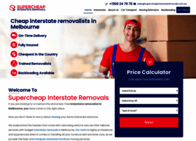 supercheapinterstateremovals.com.au