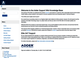 support.adder.com