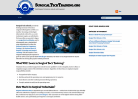 surgicaltechtraining.org