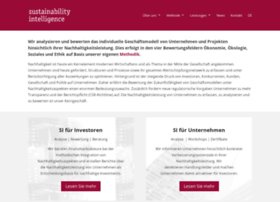 sustainability-intelligence.de