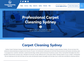 sydneycarpetcleaningcompany.com.au