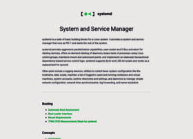 systemd.io