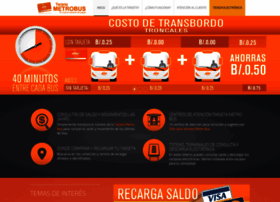 tarjetametrobus.com