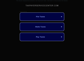 taxpayerservicecenter.com