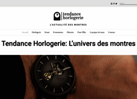 tendancehorlogerie.com