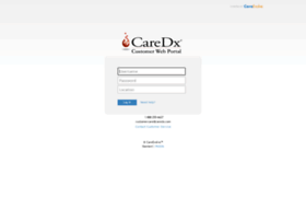 testcaredx.careevolve.com