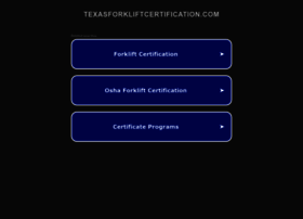 texasforkliftcertification.com