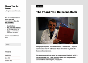 thankyoudrsarno.org