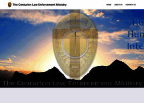 thecenturionlawenforcementministry.org