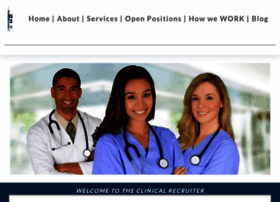 theclinicalrecruiter.com