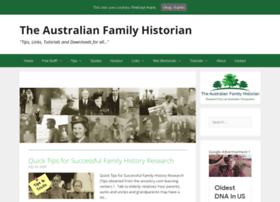 thefamilyhistorian.com.au