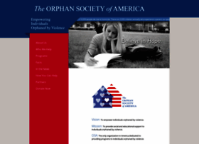 theorphansociety.org