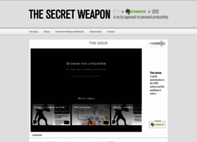 thesecretweapon.org