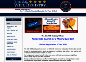 theuswillregistry.org