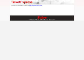 ticketexpress.sabretnapac.com