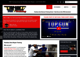 topgunpaintlessdentrepairtrainingschool.com