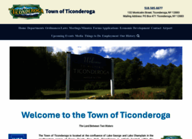 townofticonderoga.org