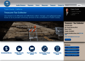 tularecountytax.com