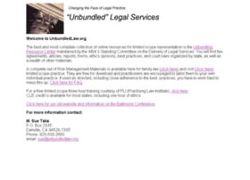 unbundledlaw.org