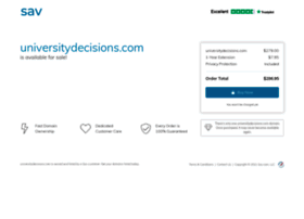 universitydecisions.com