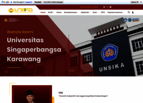 unsika.ac.id