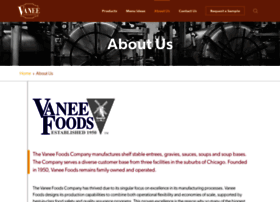 vaneefoodscompany.com