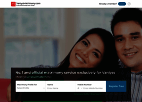 vaniyamatrimony.com