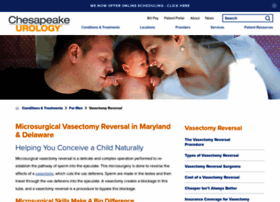 vasectomyreversalcenterofamerica.com