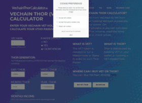 vechainthorcalculator.io