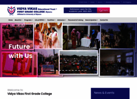 vidyavikasfirstgradecollege.com