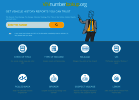 vinnumberlookup.org