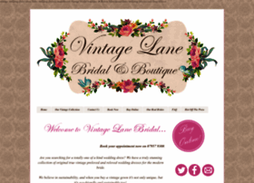 vintagelanebridal.co.uk