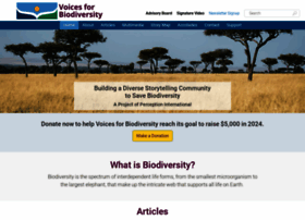 voicesforbiodiversity.org