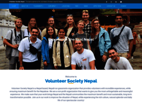 volunteersocietynepal.org