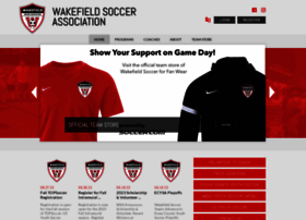 wakefieldsoccer.org