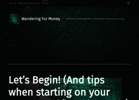 wanderingformoney.com