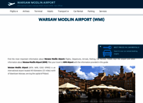 warsaw-modlin-airport.com