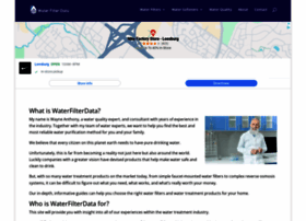 waterfilterdata.org