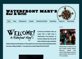 waterfrontmarysbarandgrill.com